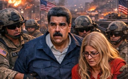 Венесуэлаға президенті Николас Мадуроның әйелімен бірге тұтқындалды