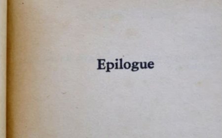 «Эпилог» сөзінің мағынасы