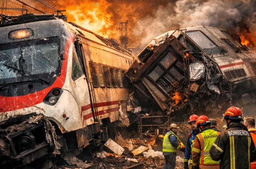 Испанияда пойыз апатынан 39 адам қаза тапты