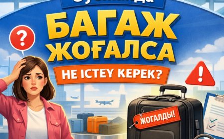 Әуежайда багаж жоғалса не істеу керек?