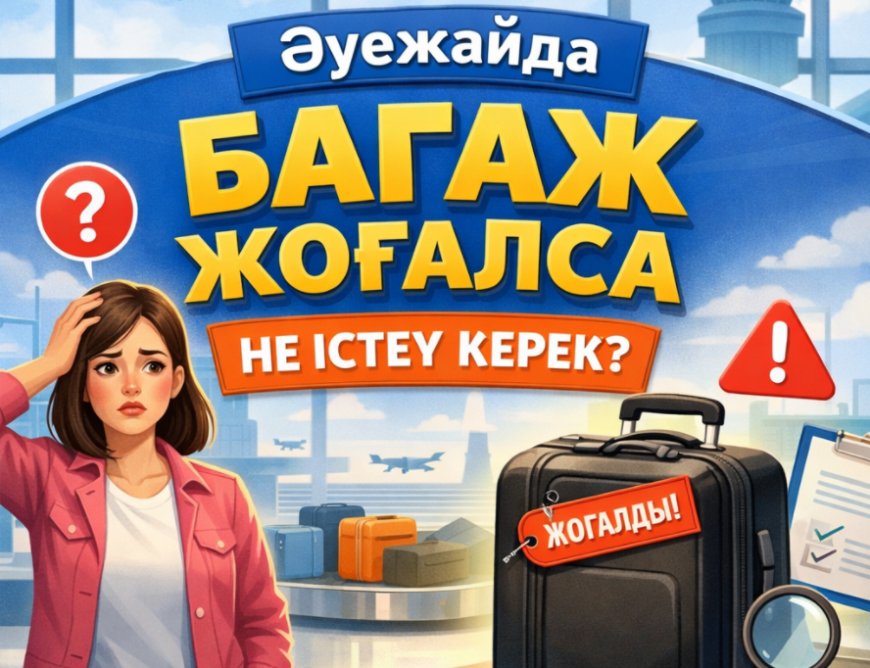 Әуежайда багаж жоғалса не істеу керек?